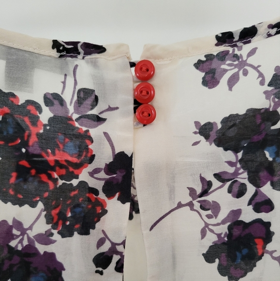 Gap cotton-silk top, size XS - Picture 2 of 8